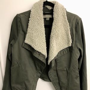 Anthropologie moto jacket blazer